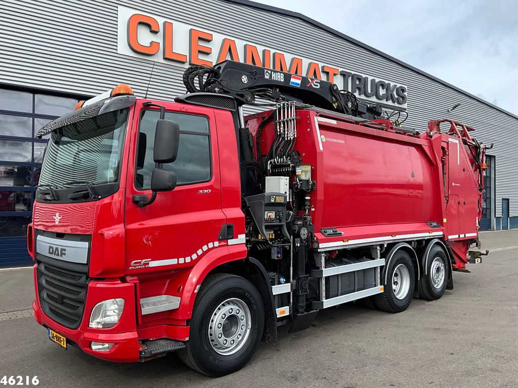 DAF FAN CF 330 Euro 6 Hiab 24 Tonmeter laadkraan Just 94.745 km!