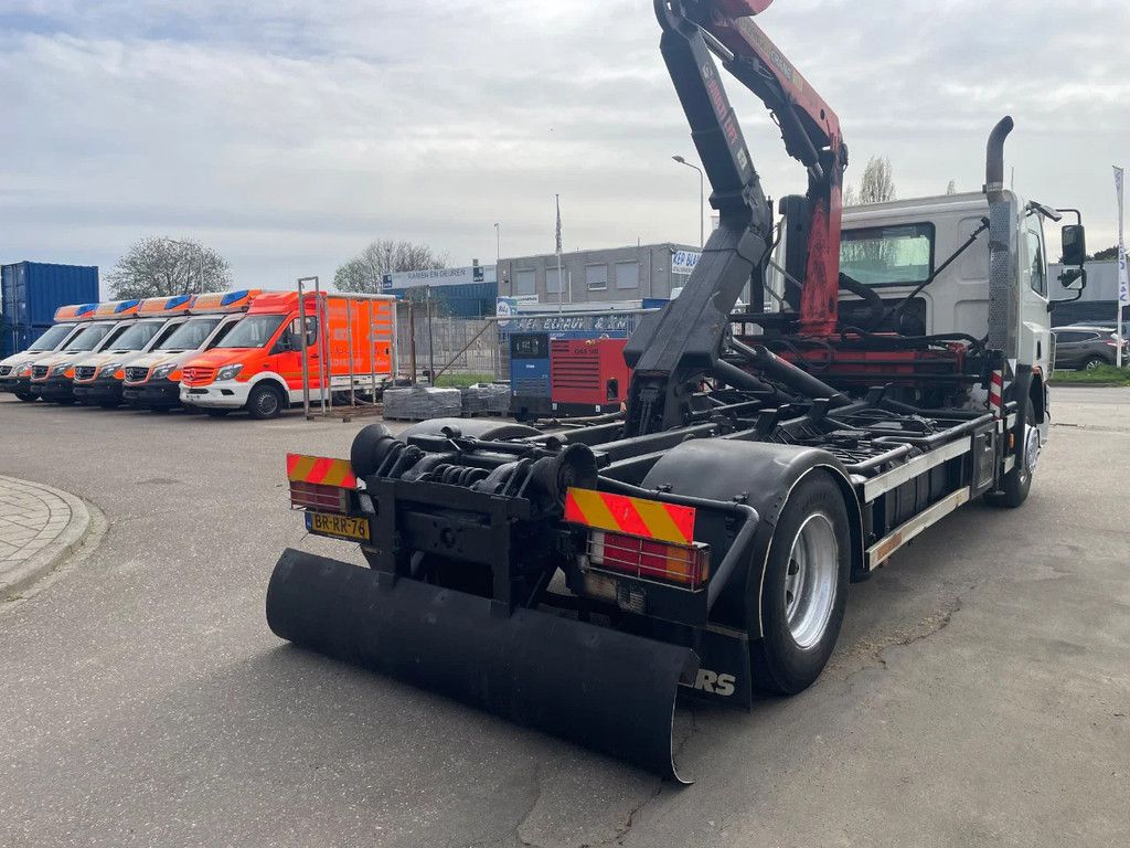 DAF AE75PC 4x2 Hiab multilift 14T + Palfinger 9501