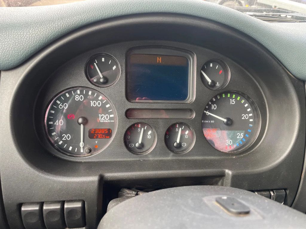 DAF AE75PC 4x2 Hiab multilift 14T + Palfinger 9501