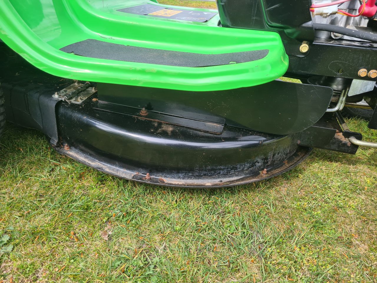 MTD zitmaaier met opvangbak.