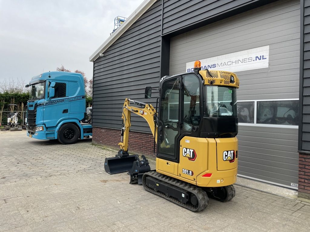Caterpillar 301.8 minigraver NIEUW