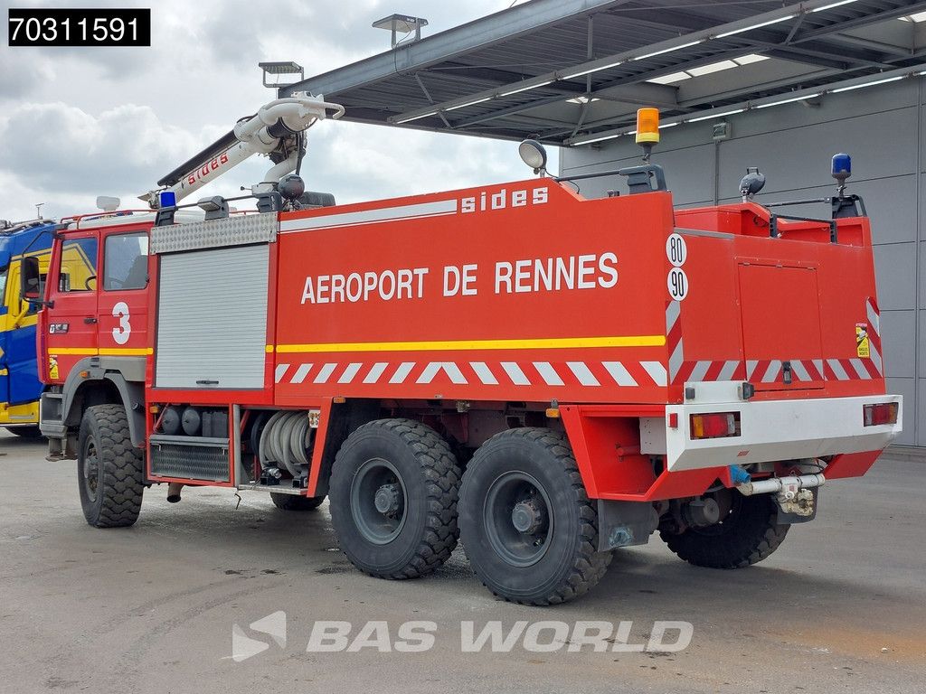 Renault G 340ti Maxter 6X6 Sides Crashtender 6x6 Big-Axle Steelsuspension Automatic