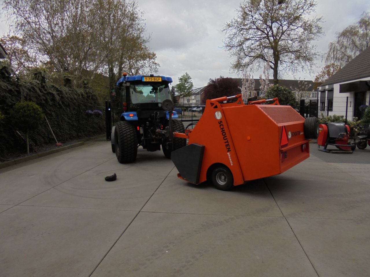 3x schouten phoenix PX blad/grasveger