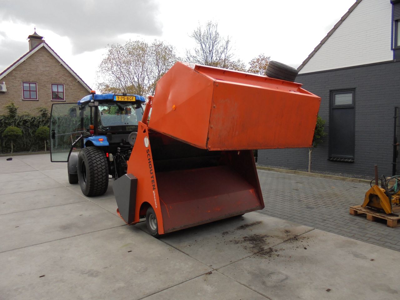 3x schouten phoenix PX blad/grasveger