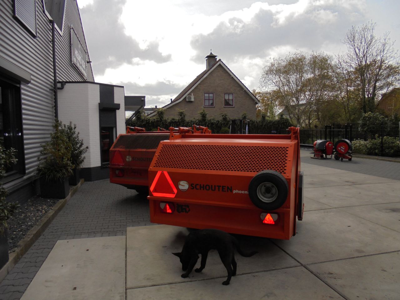 3x schouten phoenix PX blad/grasveger