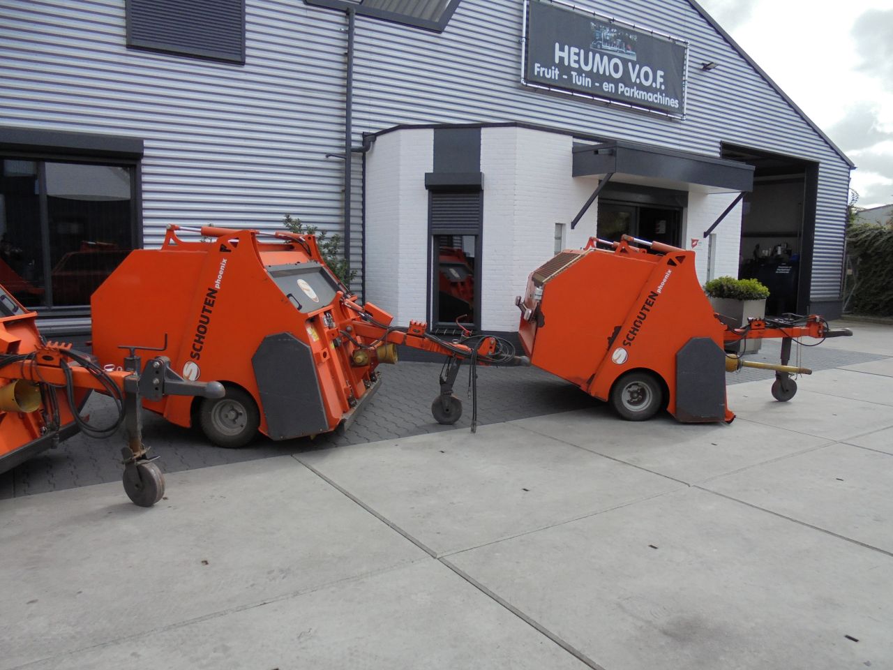 3x schouten phoenix PX blad/grasveger