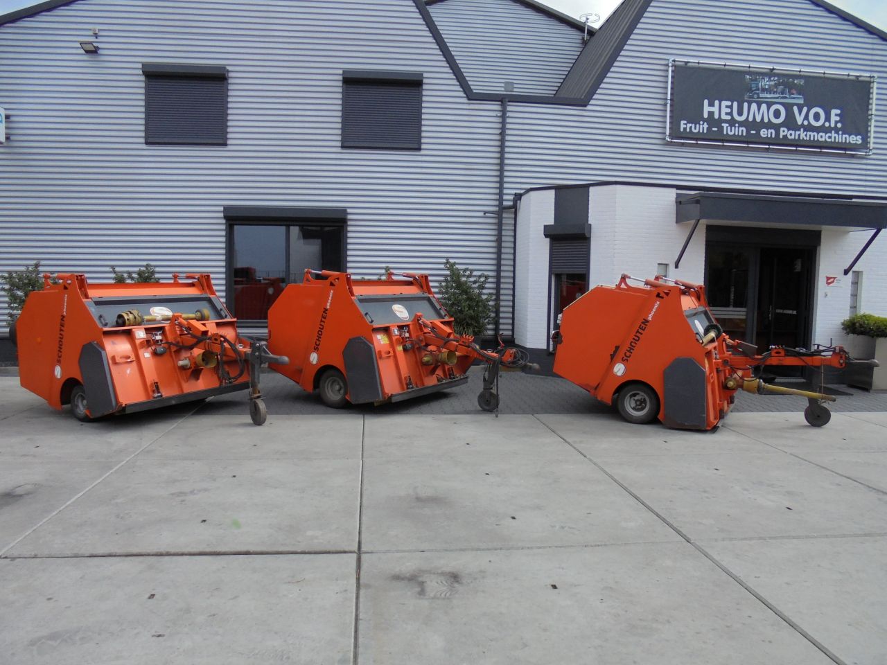 3x schouten phoenix PX blad/grasveger