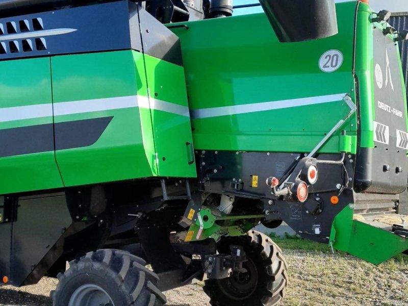 Deutz-Fahr 6205 ts SNITTER, 18 FOD MED VOGN, KUN 700 TIMER