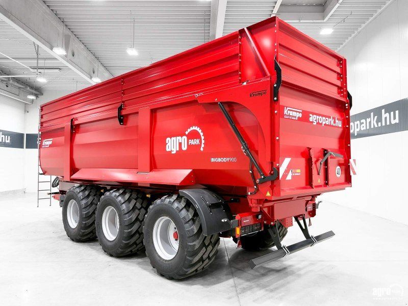 Krampe BigBody 900 (BB 900) UN 28 tons capacity, 46,1 m3, 3 axles,