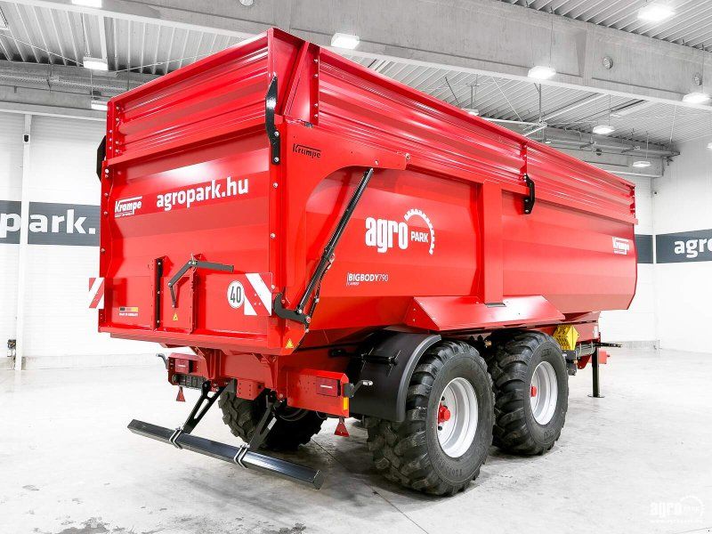 Krampe BigBody 790 Carrier (BB 790) UN 22 tonna teherbírás, 37,5 m3