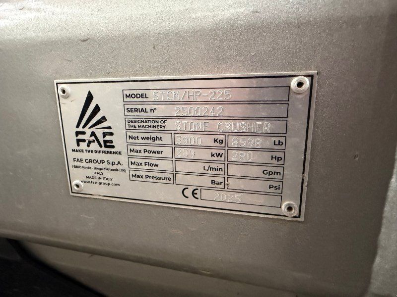 FAE STCM/HP-225 Stein / Steinzerkleinerer
