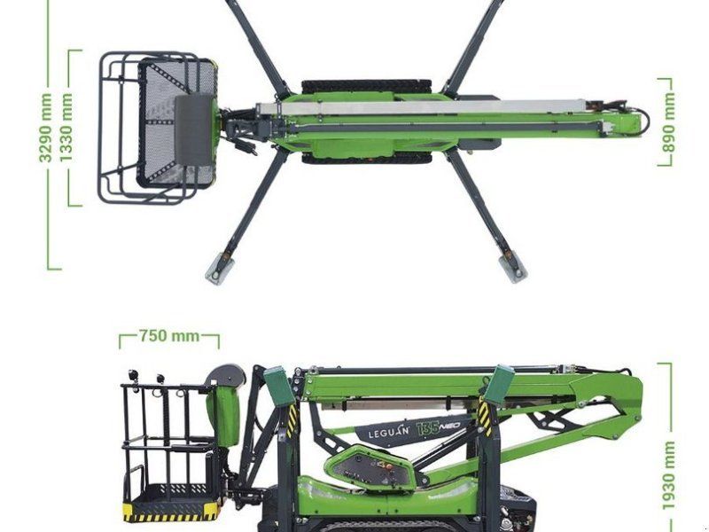 Leguan Lifts 135 NEO Hubarbeitsbü