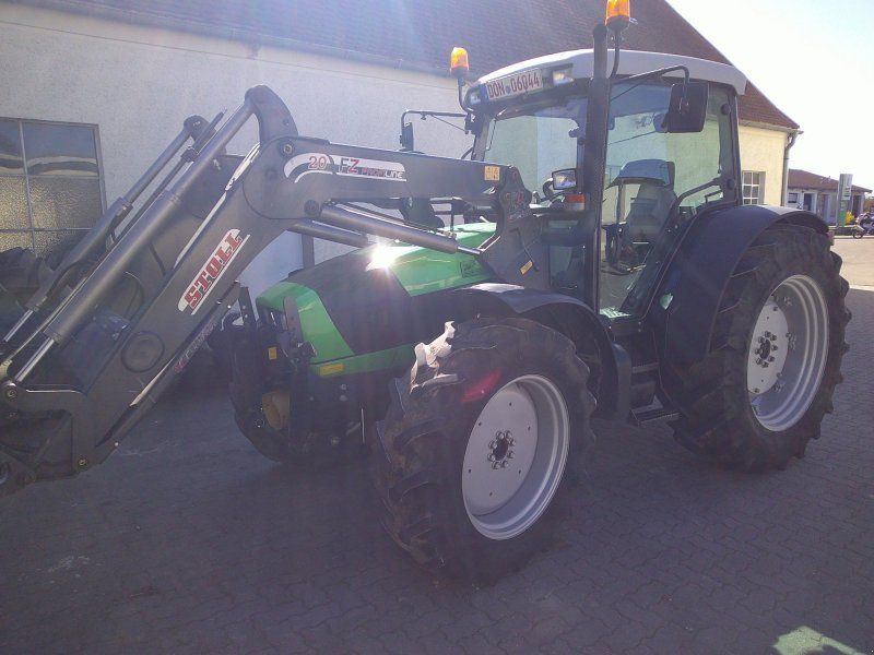 Deutz-Fahr Agrofarm 420, Druckluftanlage, aus Hobby Betrieb