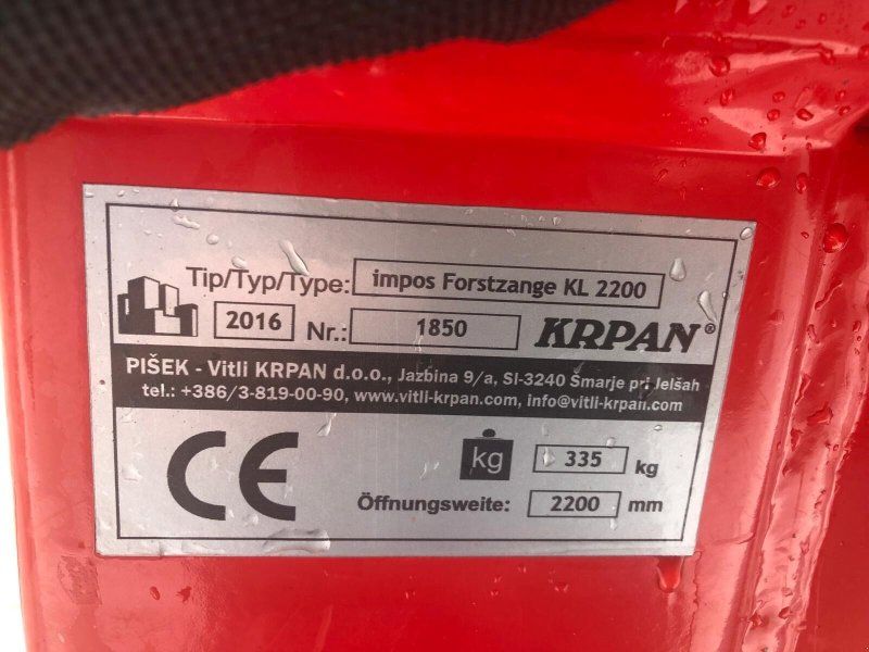 Krpan Forstzange KL2200