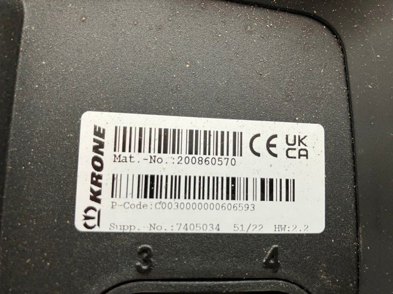 Krone CCI 1200 In-cab