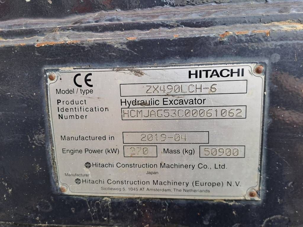 Hitachi ZX 490 LC H-6