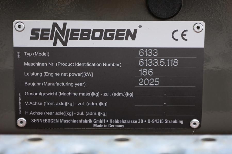 Sennebogen 6133E Valid inspection, *Guarantee! Available For