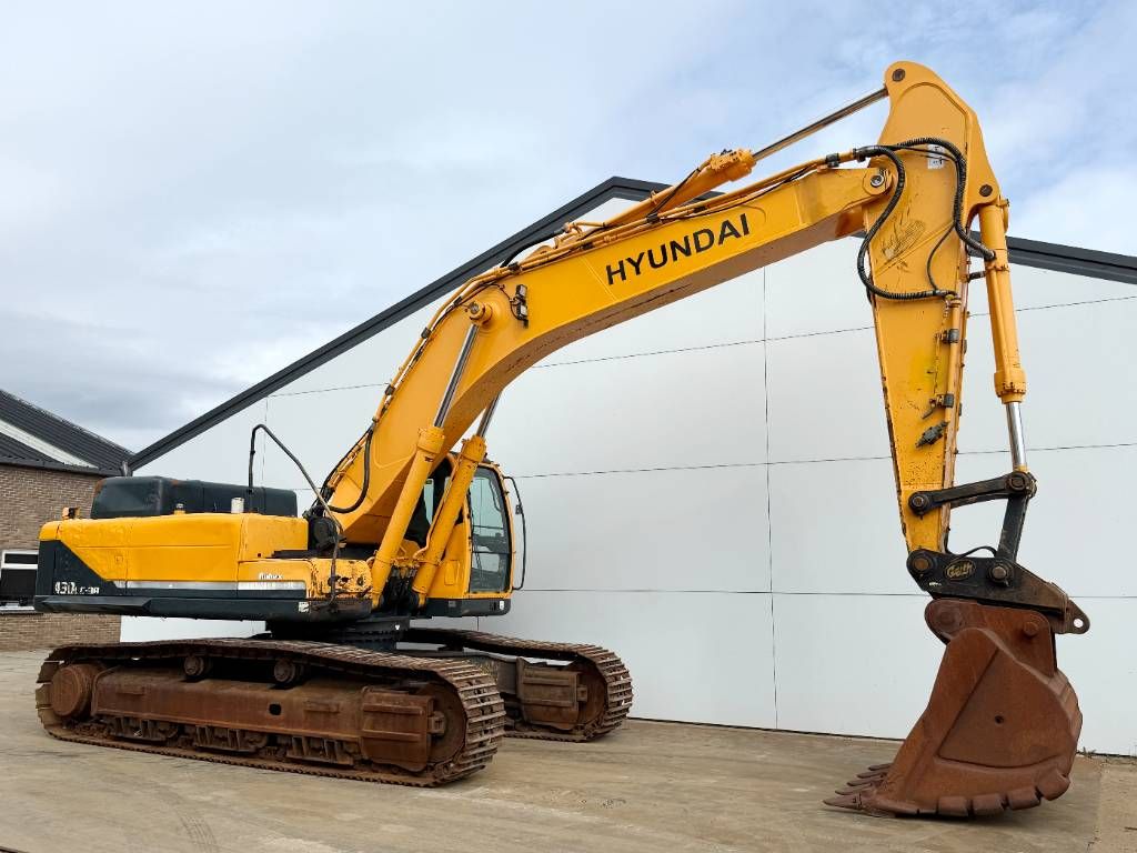 Hyundai R430LC - Hammer Lines / Quick Coupler