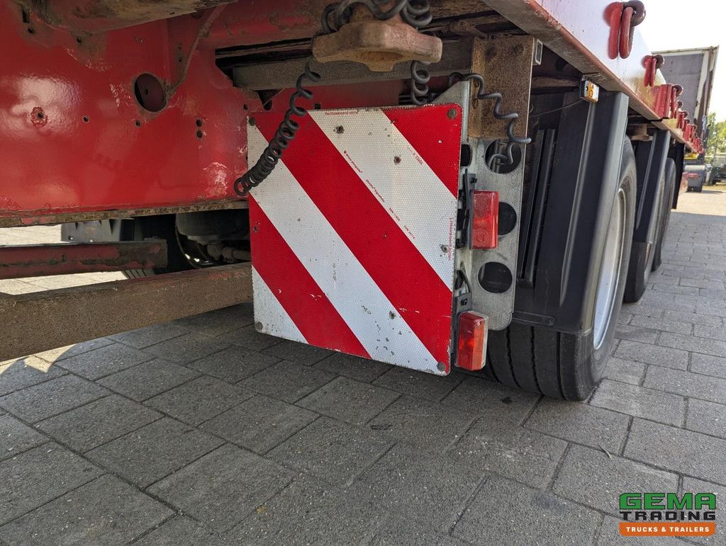 Krone SD 3-Axle BPW - Open Loading Bed - Steering Axle - Twistlocks - Cage Truck Connection