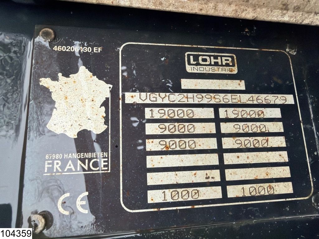 Mercedes Actros 1843 EURO 6, Lohr, Retarder, Combi, Standairco