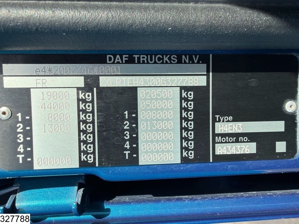 DAF XF 480 EURO 6d, ACC, Standairco