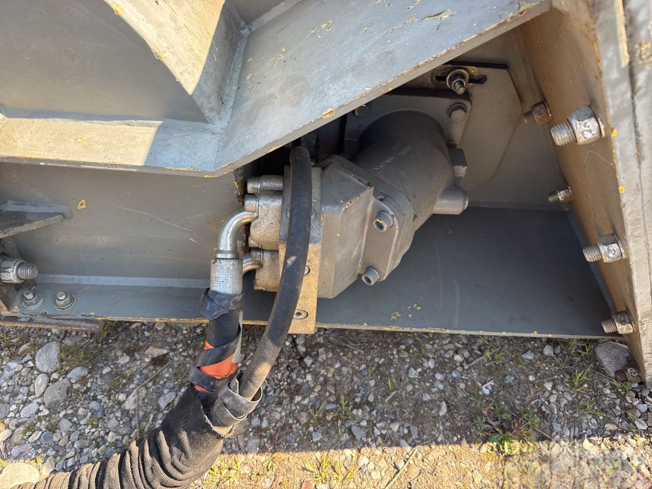 Hydraulische Boomstronk / boomstomp stobbenfrees voor de kraan