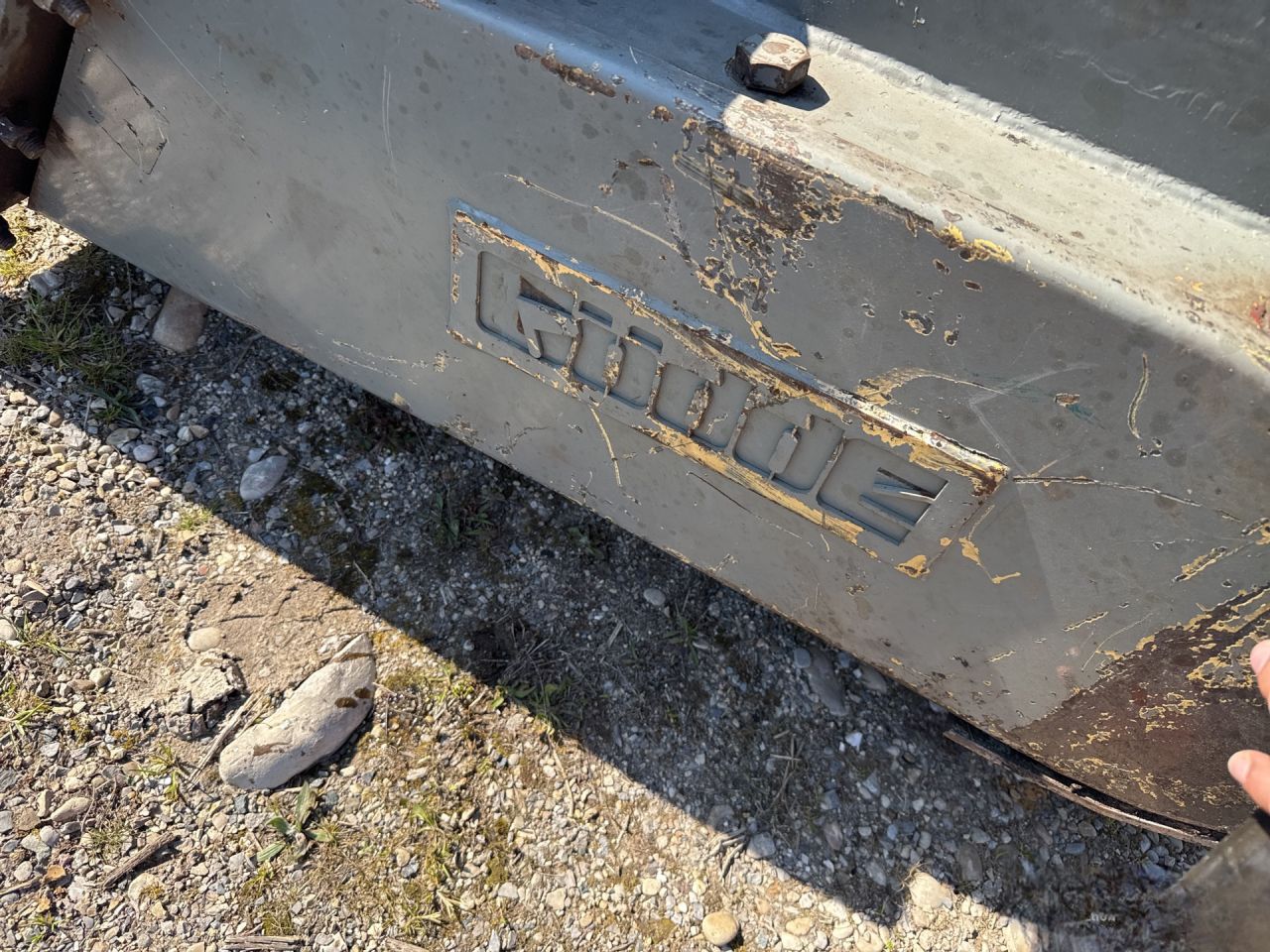 Hydraulische Boomstronk / boomstomp stobbenfrees voor de kraan