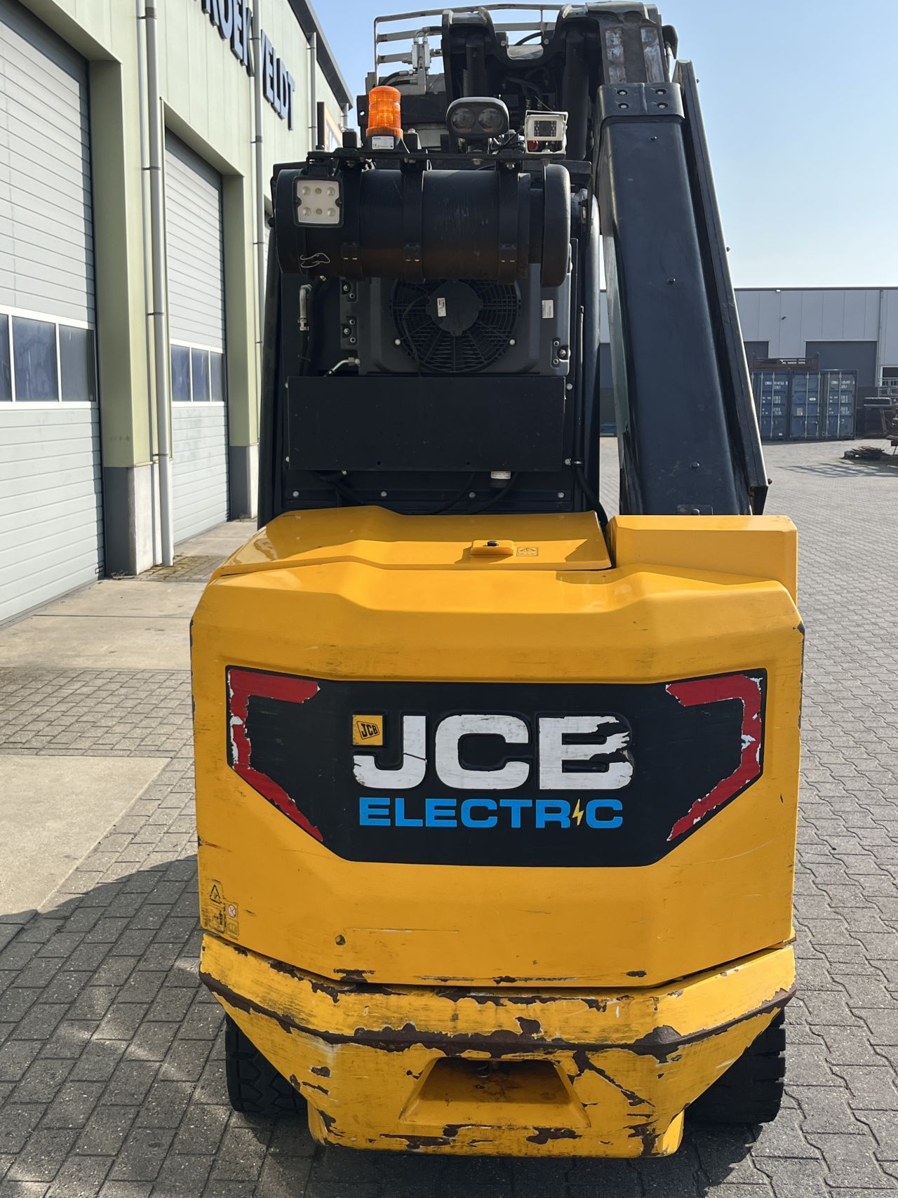 Elektrische JCB Teletruk 35-22E Heftruck 3.5 ton Free Lift 4 mt