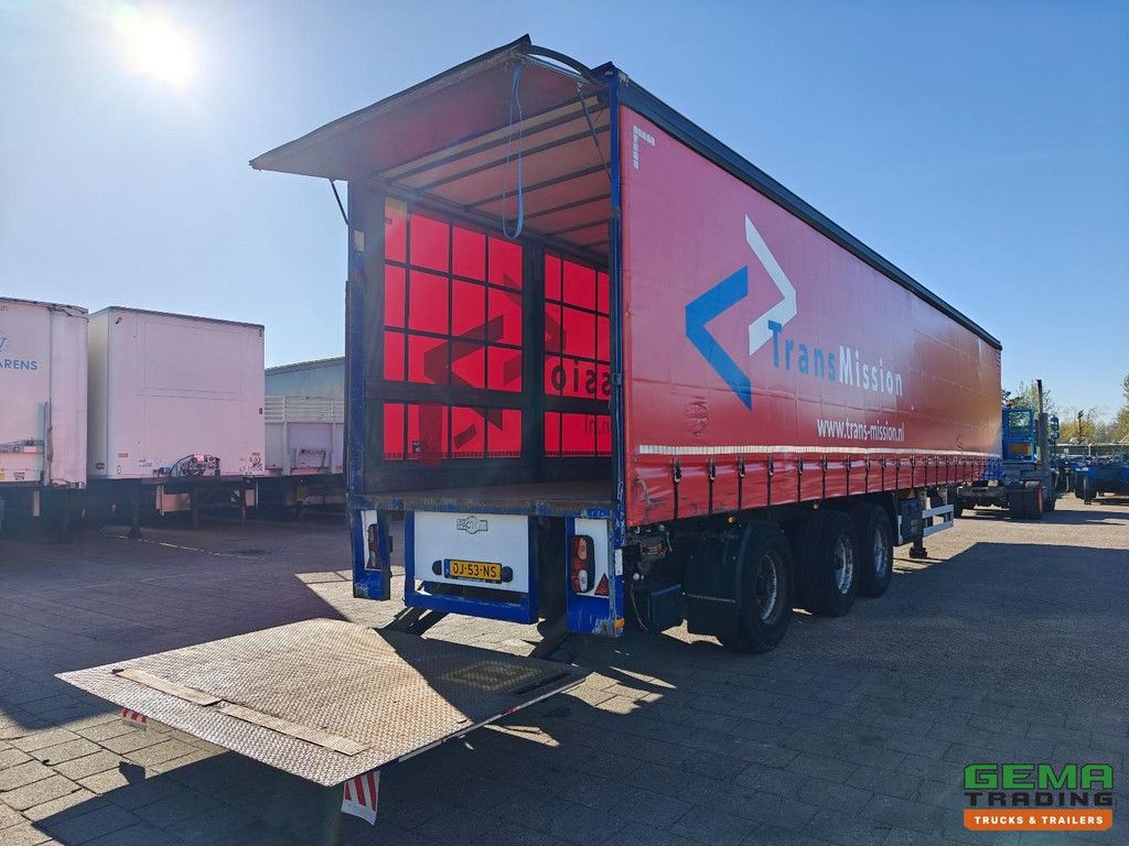 Pacton TBD339 Sliding Curtains/Sliding Roof - HH Floor - Rear Closing Tailgate 3000KG - Steering Axle (Tridec) - BPW Drum Axles - 02/2027 MOT