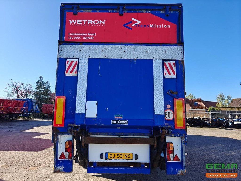 Pacton TBD339 Sliding Curtains/Sliding Roof - HH Floor - Rear Closing Tailgate 3000KG - Steering Axle (Tridec) - BPW Drum Axles - 02/2027 MOT