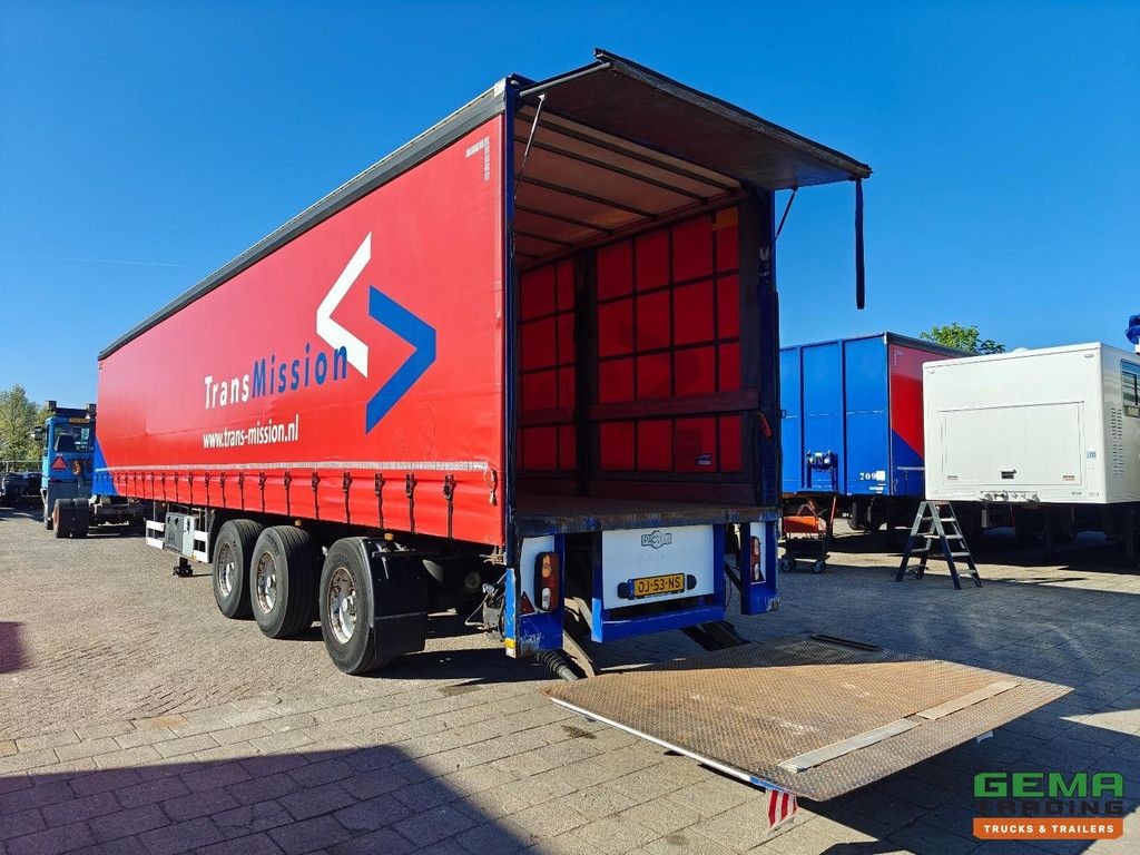 Pacton TBD339 Sliding Curtains/Sliding Roof - HH Floor - Rear Closing Tailgate 3000KG - Steering Axle (Tridec) - BPW Drum Axles - 02/2027 MOT