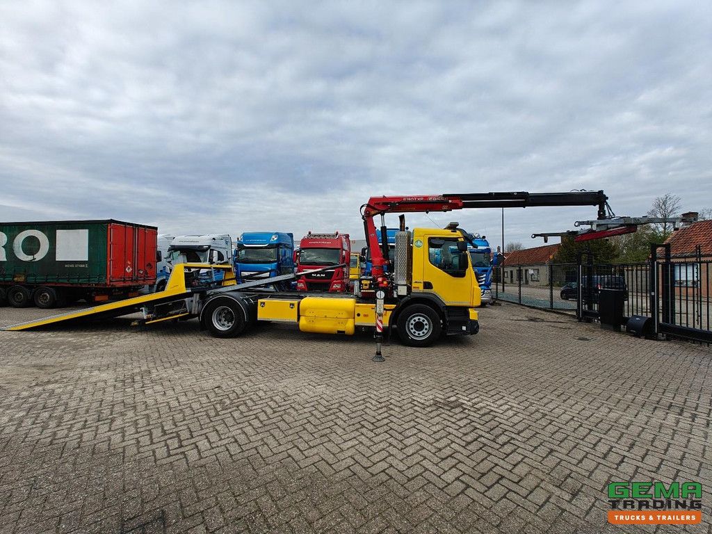 Volvo FE 320 4x2 Day Cab Euro6 CNG - Fassi F190 Radio Control + Prolux Frame 3500KG / De Groot Techniek + Double Winch 3560KG + Remote Control