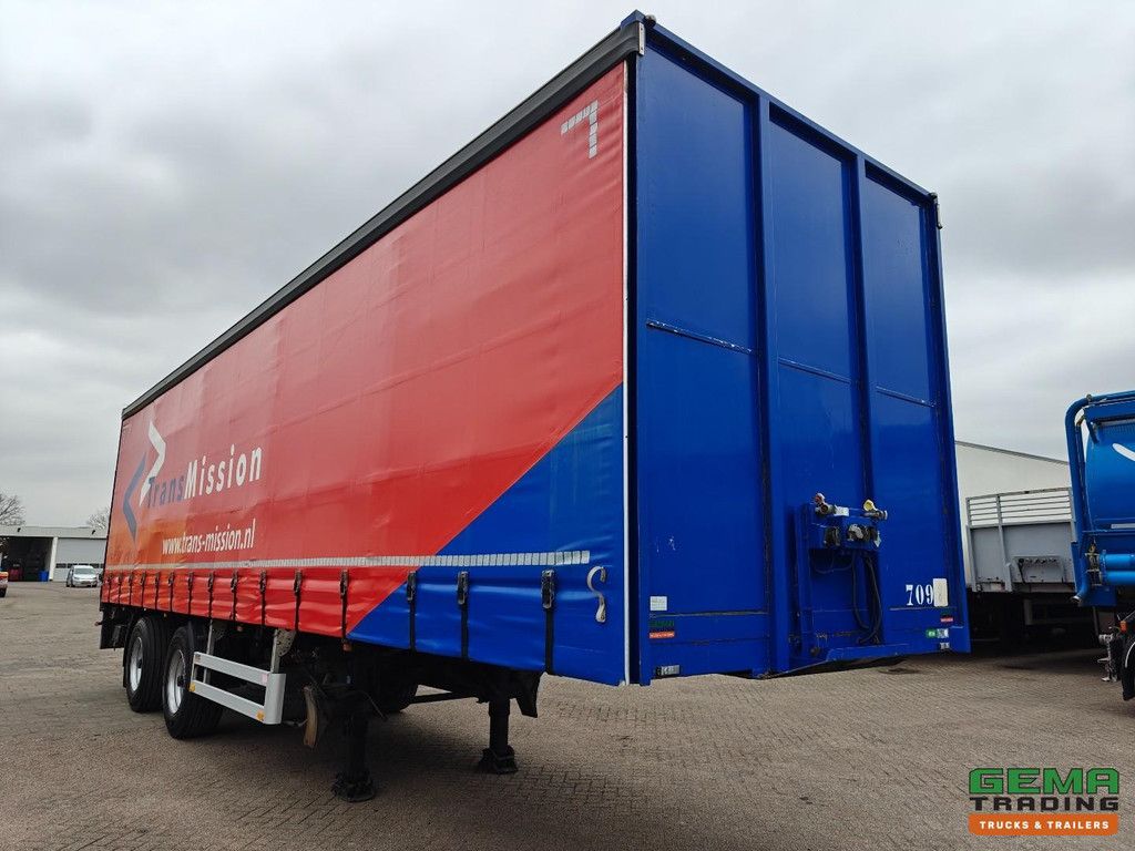 Pacton TBD.230 SchuifzeilenCITY 10.5M - Dhollandia 3000KG - HardHouten Vloer - BPW TrommelRem - StuurAs (Tridec)