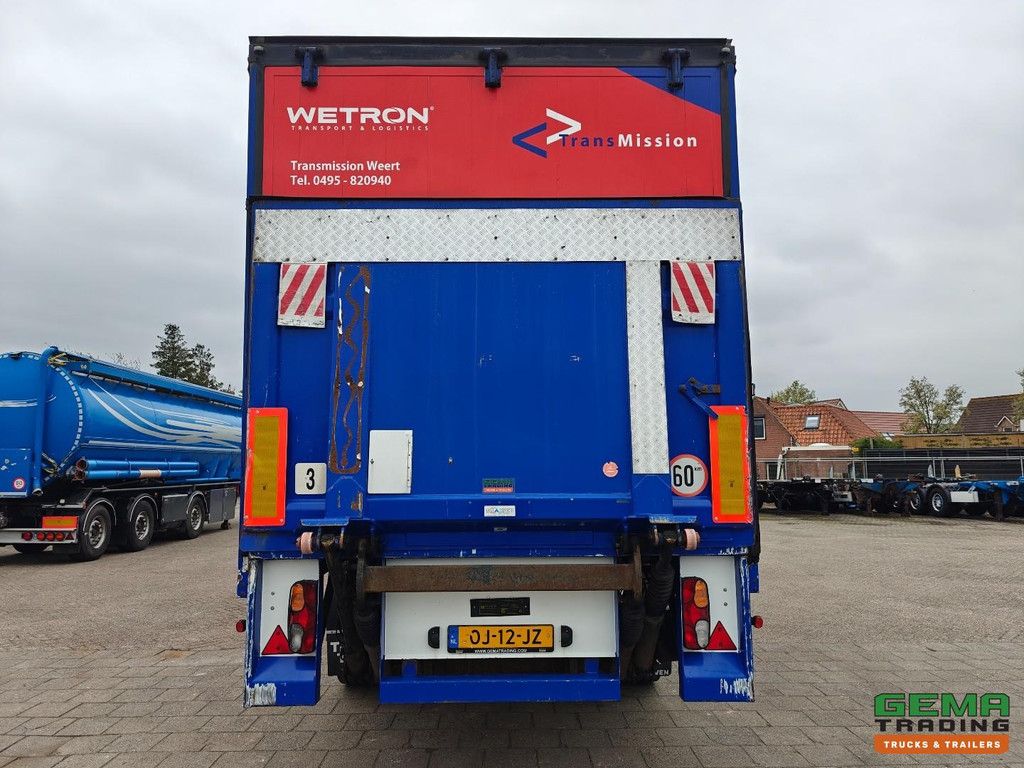 Pacton TBD.230 SchuifzeilenCITY 10.5M - Dhollandia 3000KG - HardHouten Vloer - BPW TrommelRem - StuurAs (Tridec)