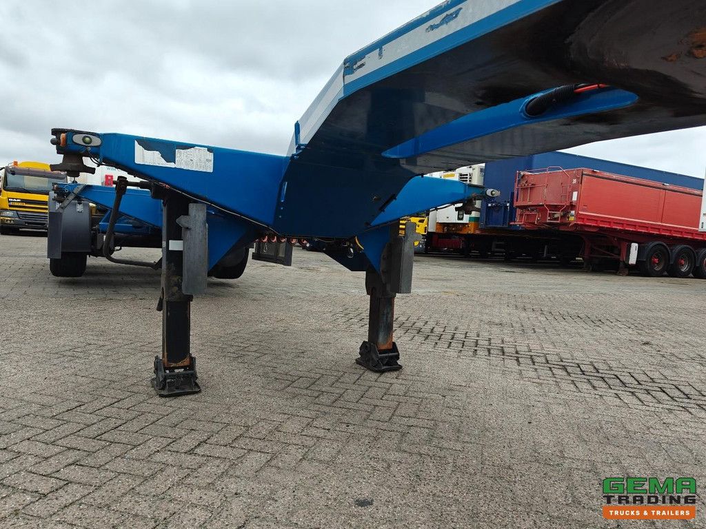 D-Tec FLEXITRAILER 3x Uitschuifbaar - LiftAs - AlleSoortenContainers - SAF SchrijfRemmen - 4770KG