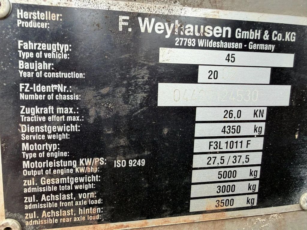 Ahlmann AZ 85 T 45 Shovel Loader