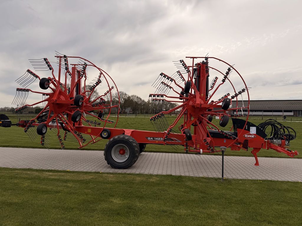Kuhn GA 15231 Isobus hark 4 rotor