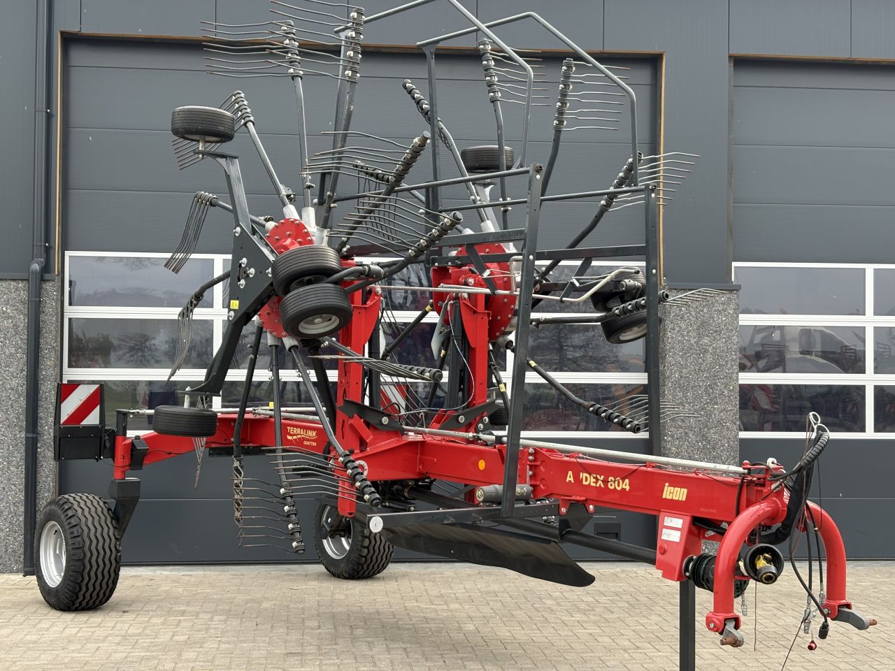 Vicon terralink 804 dubbele hark