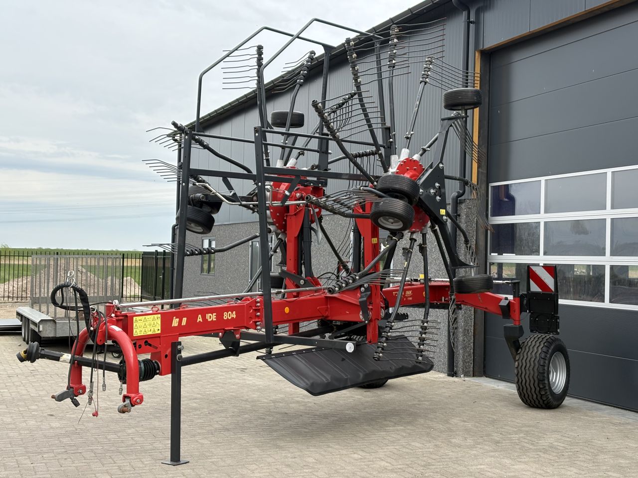 Vicon terralink 804 dubbele hark