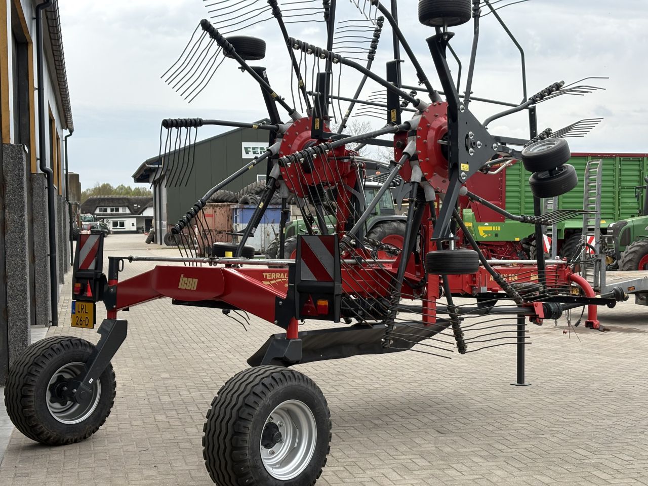 Vicon terralink 804 dubbele hark