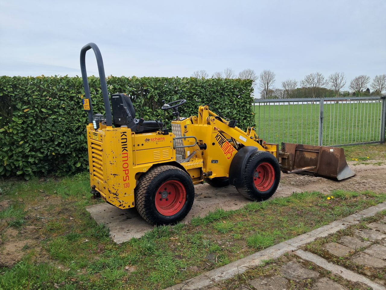 Knikmops 130 ( Bj 2011 ) Kniklader / Kubota / Shovel / Loader