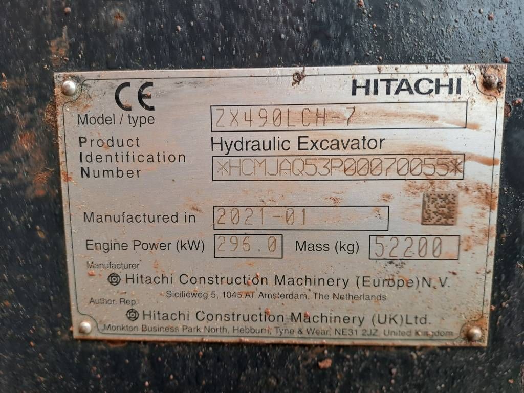 Hitachi ZX 490 LC H-7