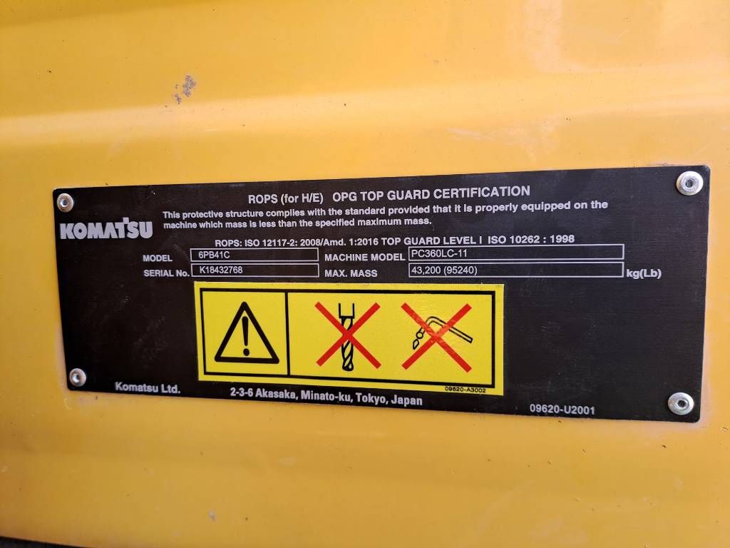 Komatsu PC 360 LC-11(17m Longreach + Full Topcon 3D GPS)