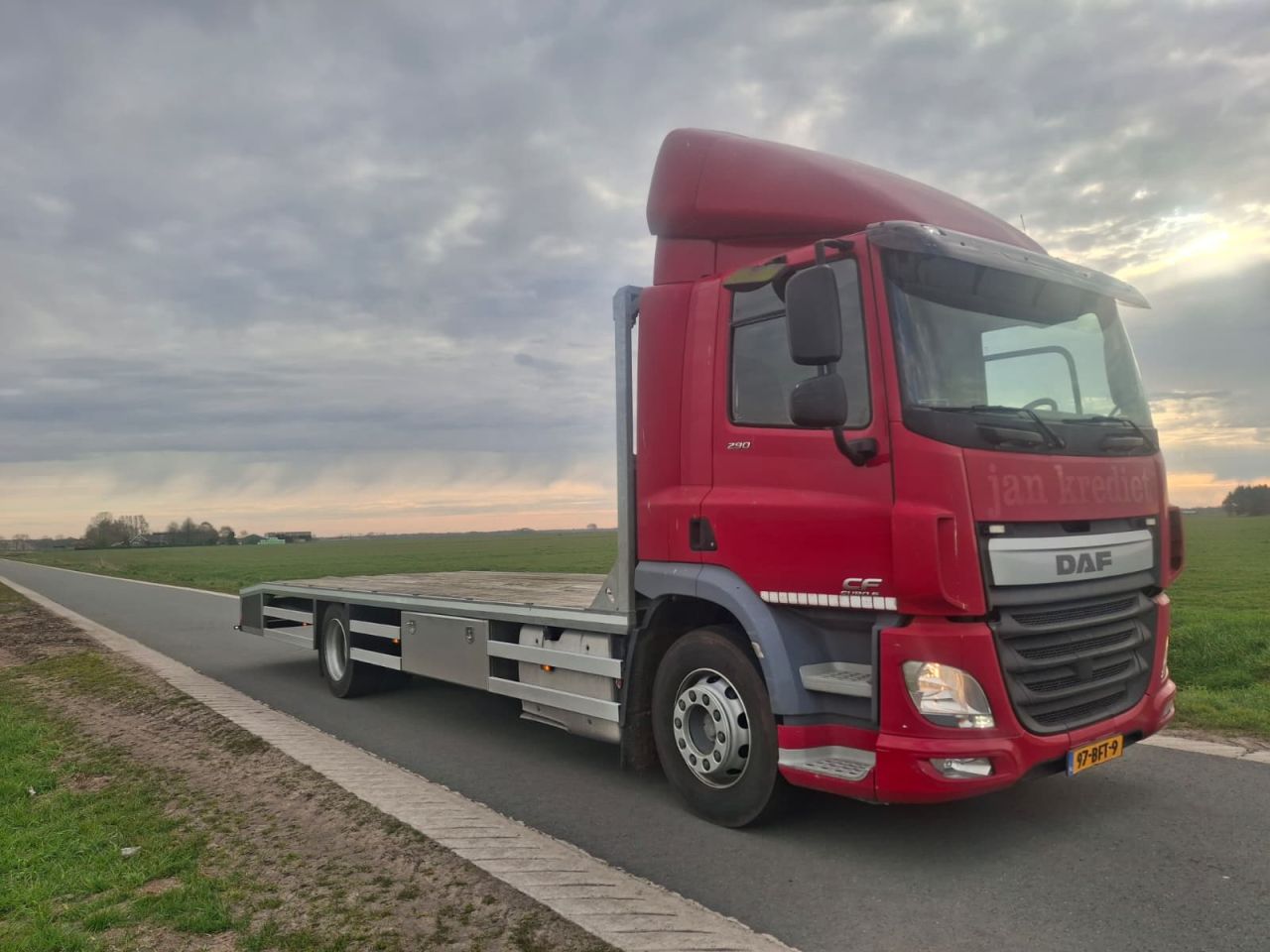 DAF CF 290 Euro 6 oprijauto