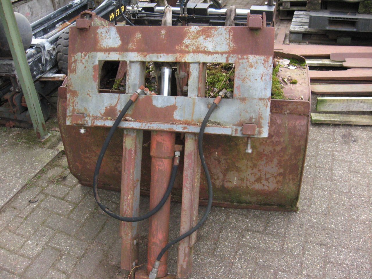 Heftruck opschep bak