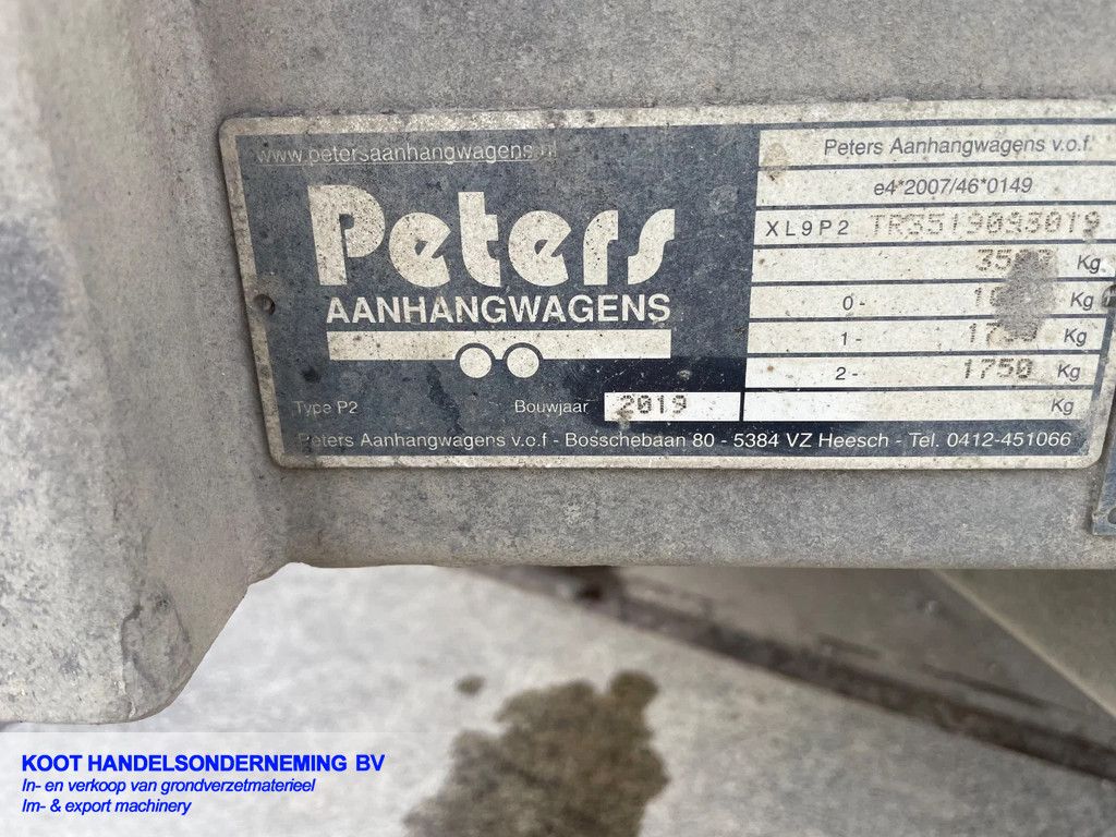 Peeters TRANSPORTER Tr 35 Machinetransporters