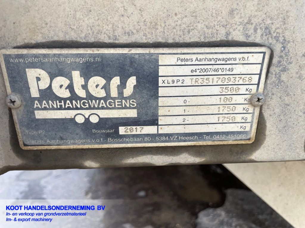 Peeters TRANSPORTER Tr 35 Machinetransporters