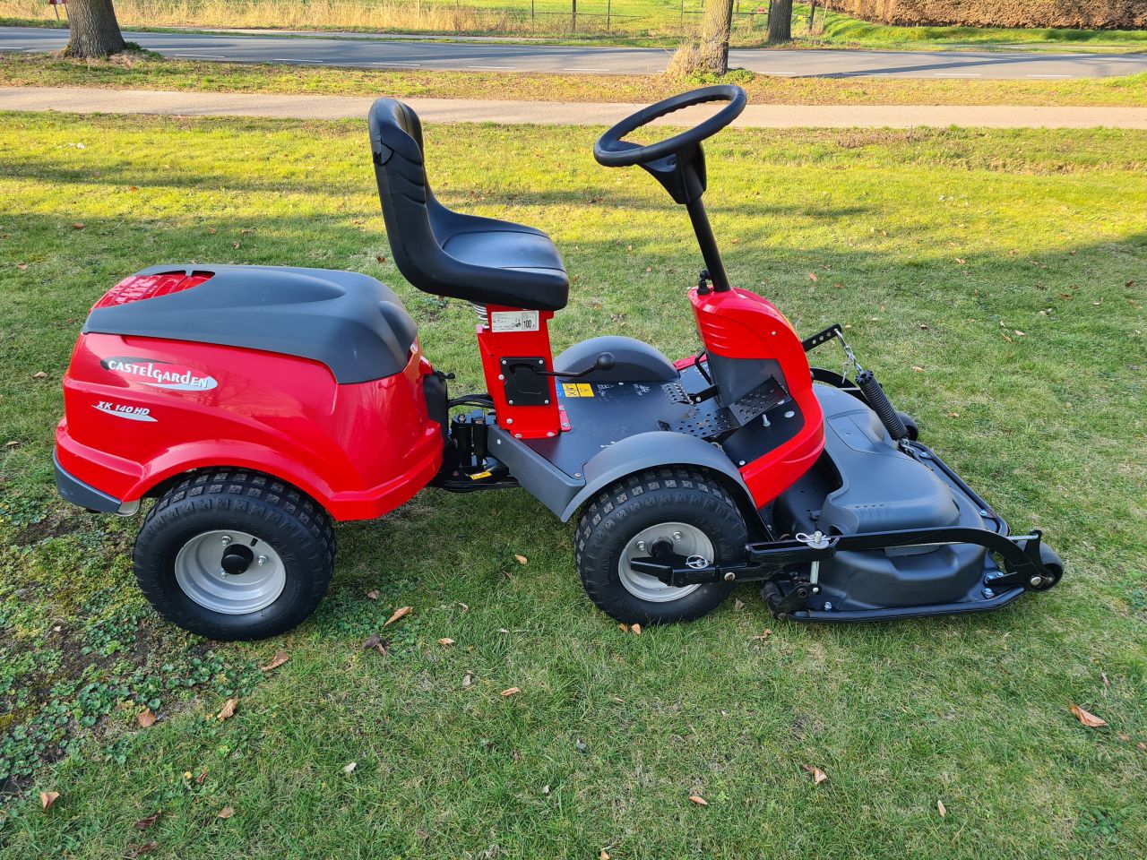 Castelgarden XK 140 HD frontmaaier zitmaaier hydrostaat.