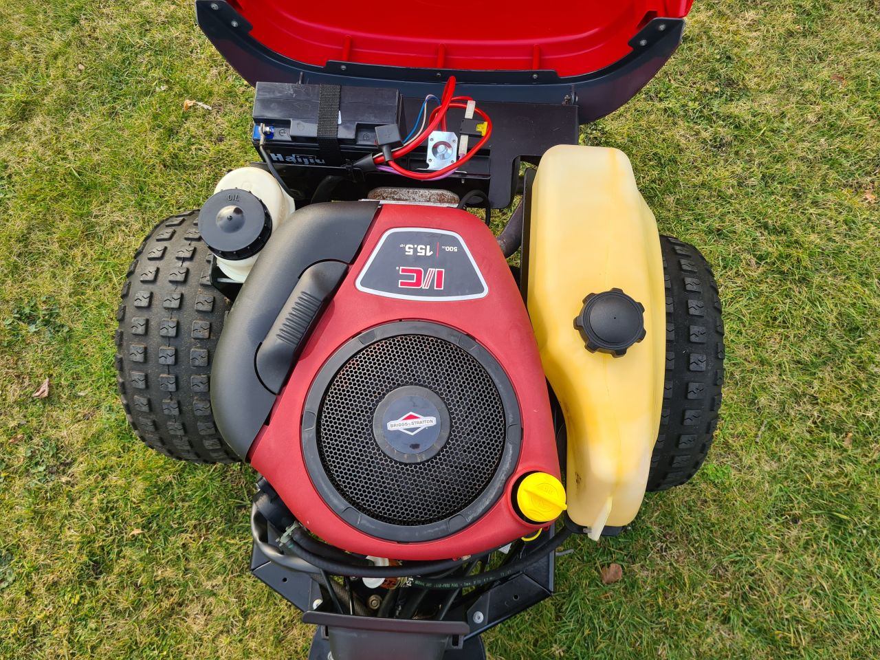 Castelgarden XK4 160 HD frontmaaier hydrostaat 4X4.