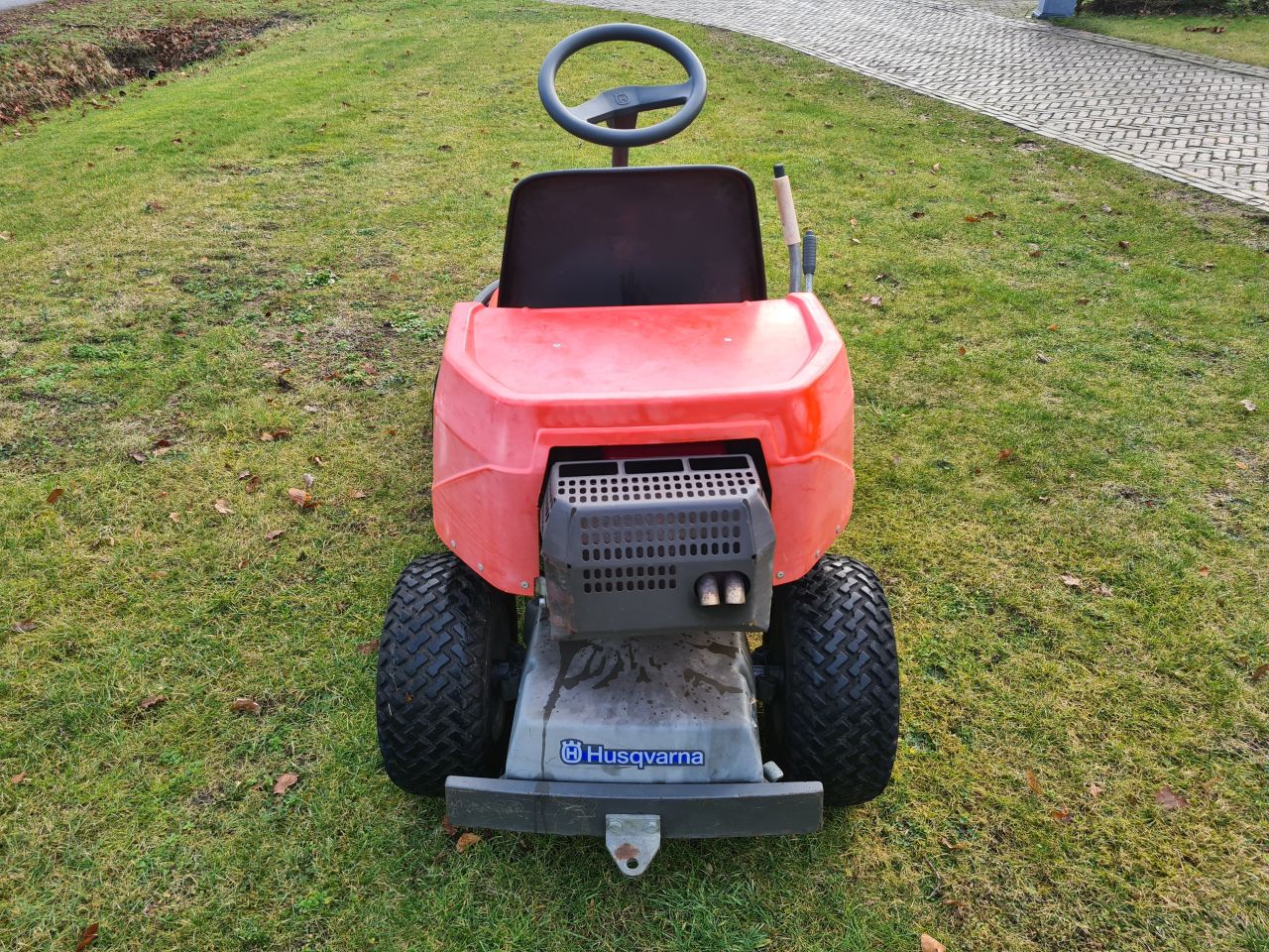 Husqvarna Rider 13 hydrostaat frontmaaier mulch maaier.